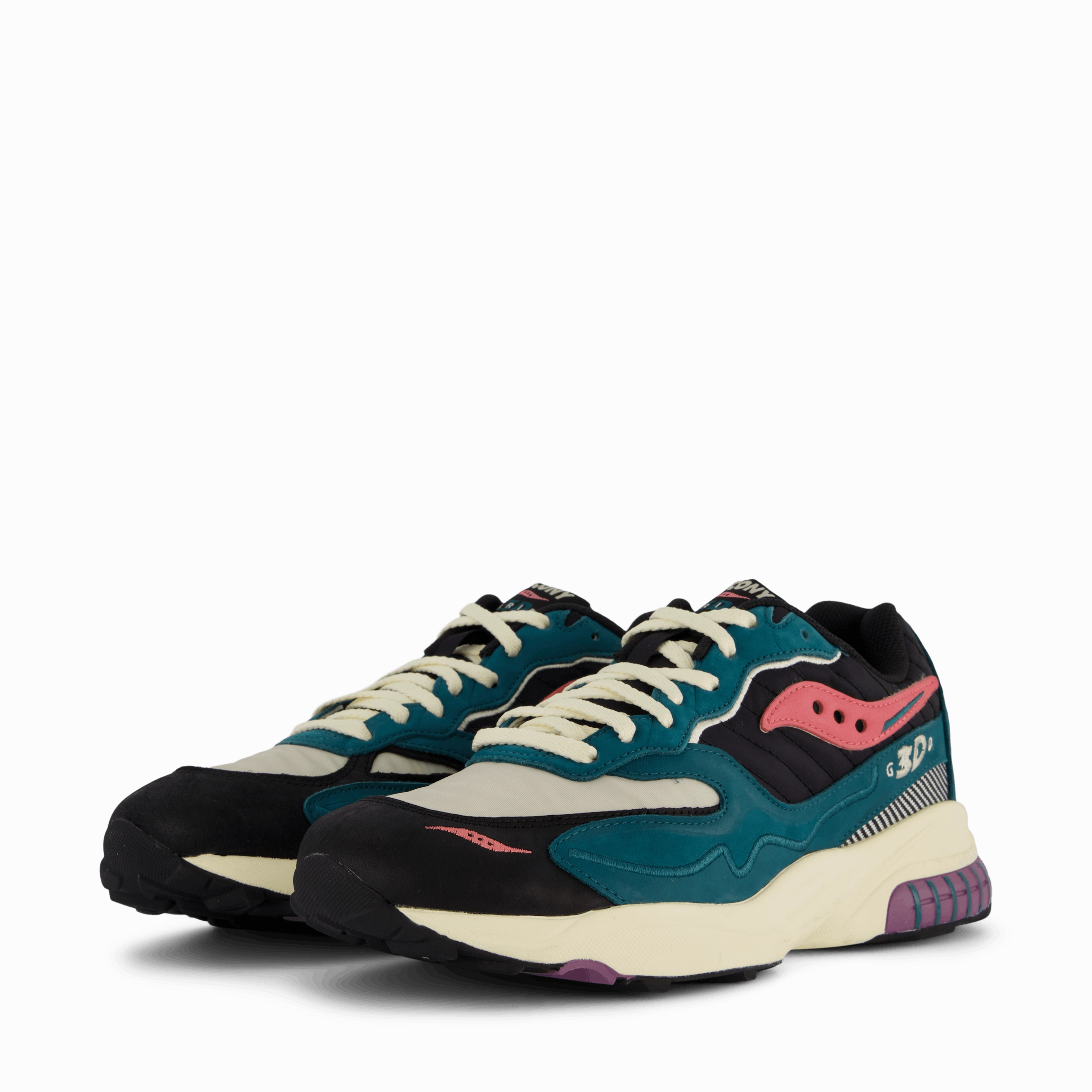 Chic Footwear 3D Grid Hurricane Green/Black