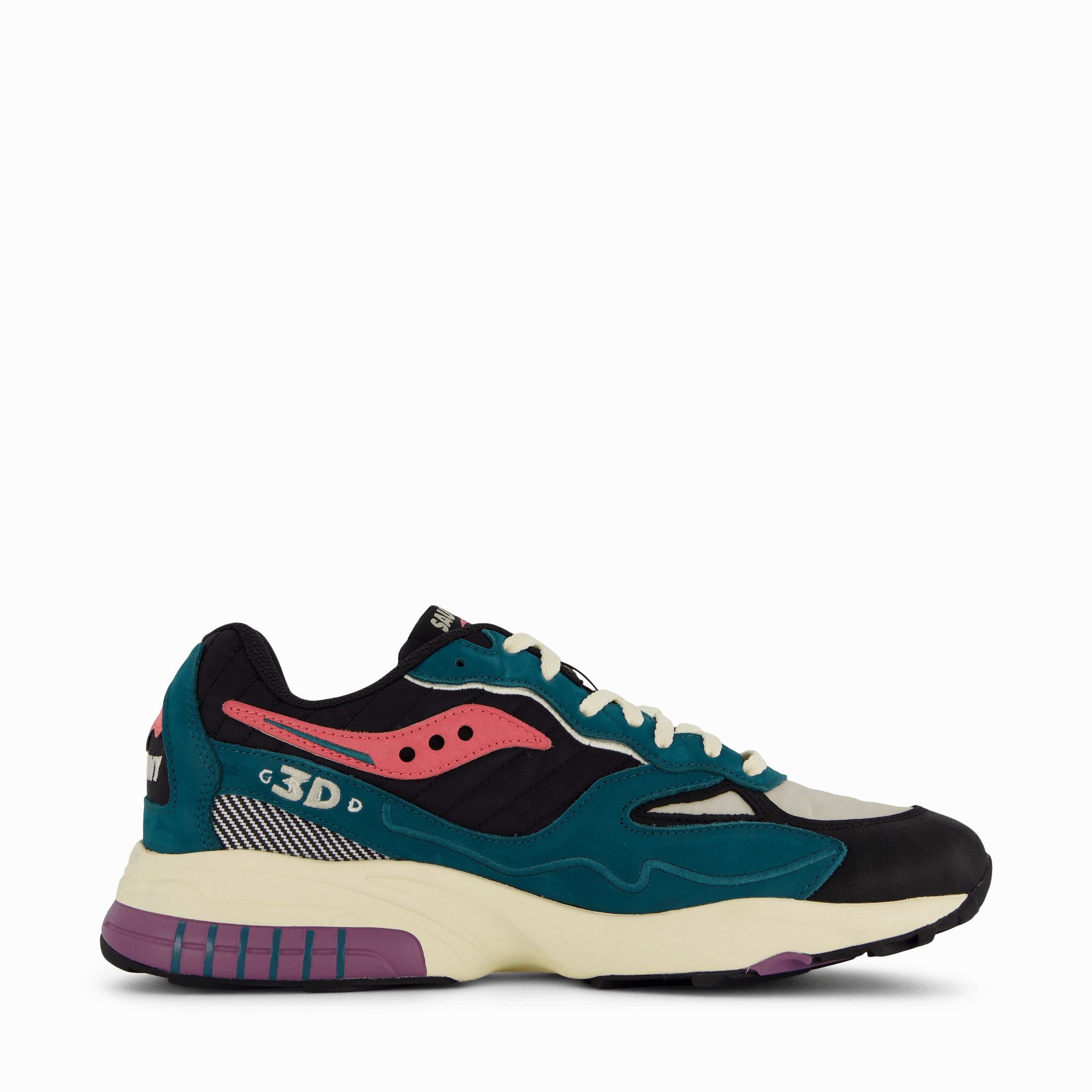 Grippy Soles Comfort Technology 3D Grid Hurricane Green/Black