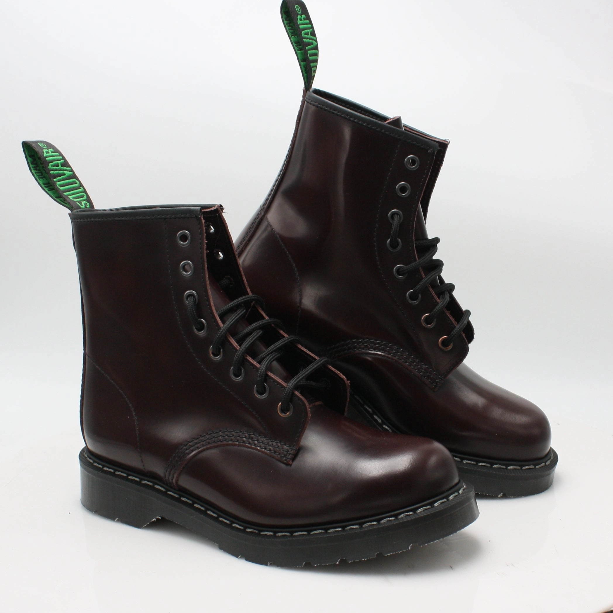 8 Eye Derby Boot Solovair Wide Fit