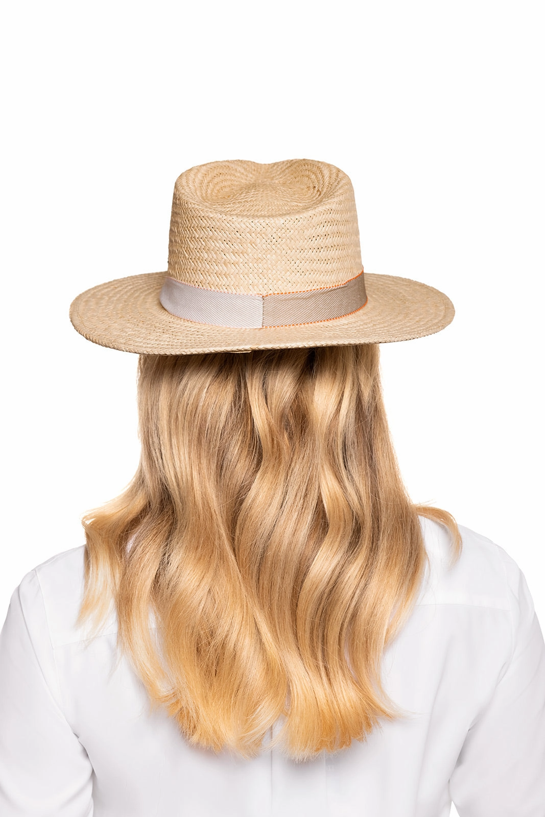 Abaco Palm Straw Pinch Front Fedora  | Natural