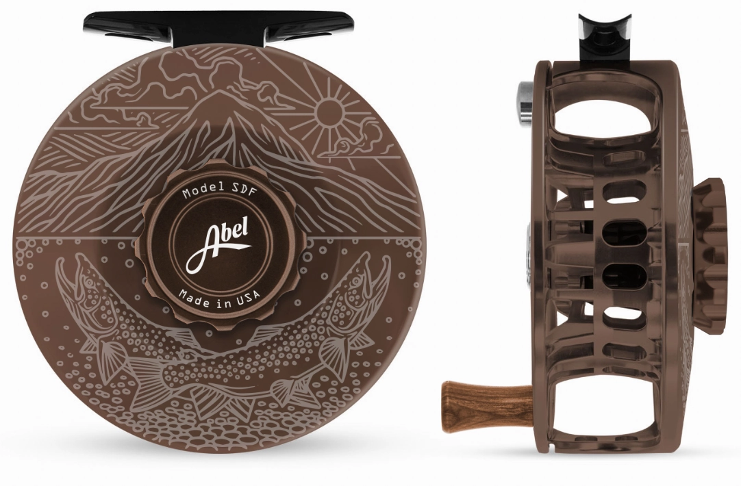 Abel SDF Reel - Underwood Ridge Risers - Dark Brown 5/6
