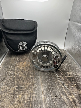 Abel Super 6 Silver Fly Reel- (used)
