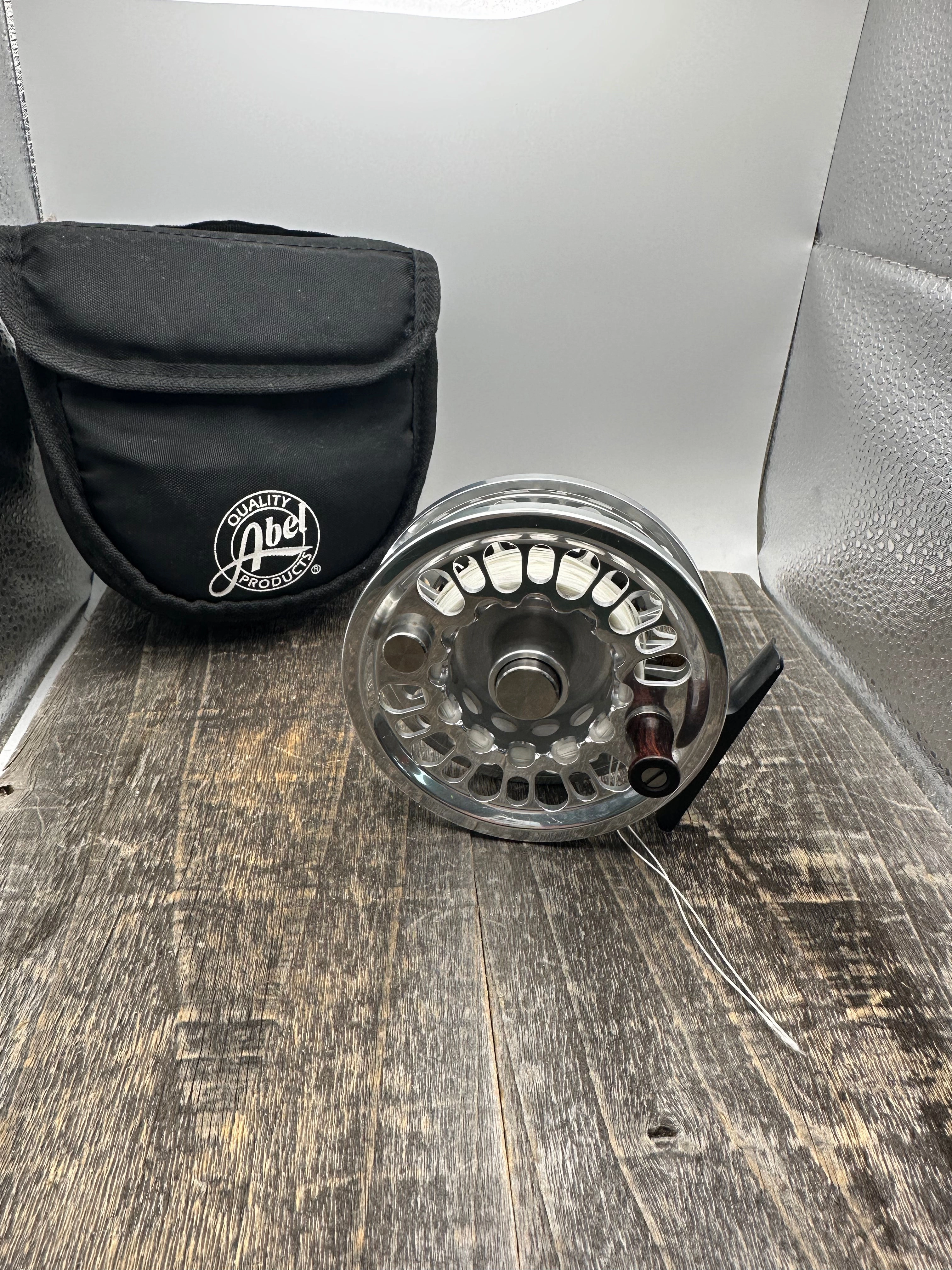 Abel Super 6 Silver Fly Reel- (used)