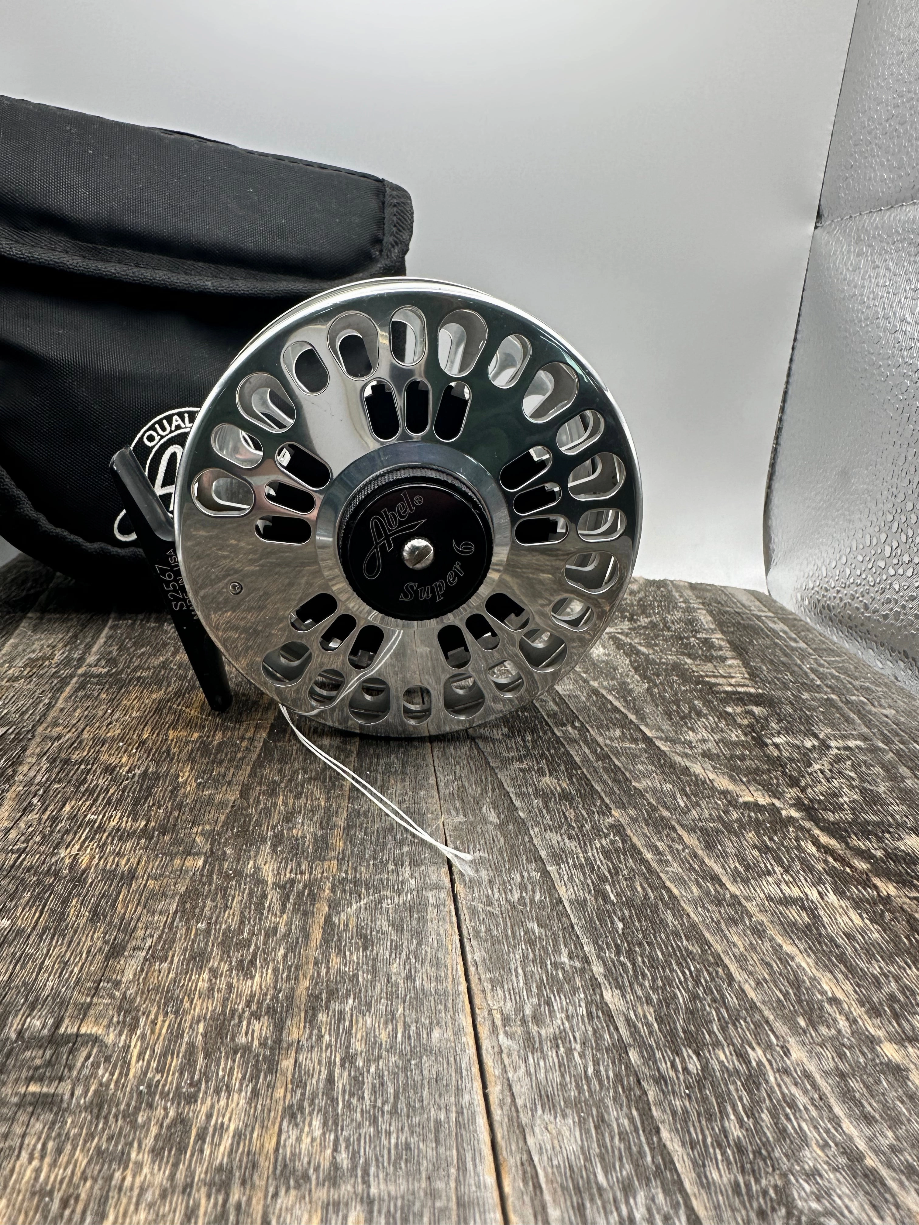 Abel Super 6 Silver Fly Reel- (used)