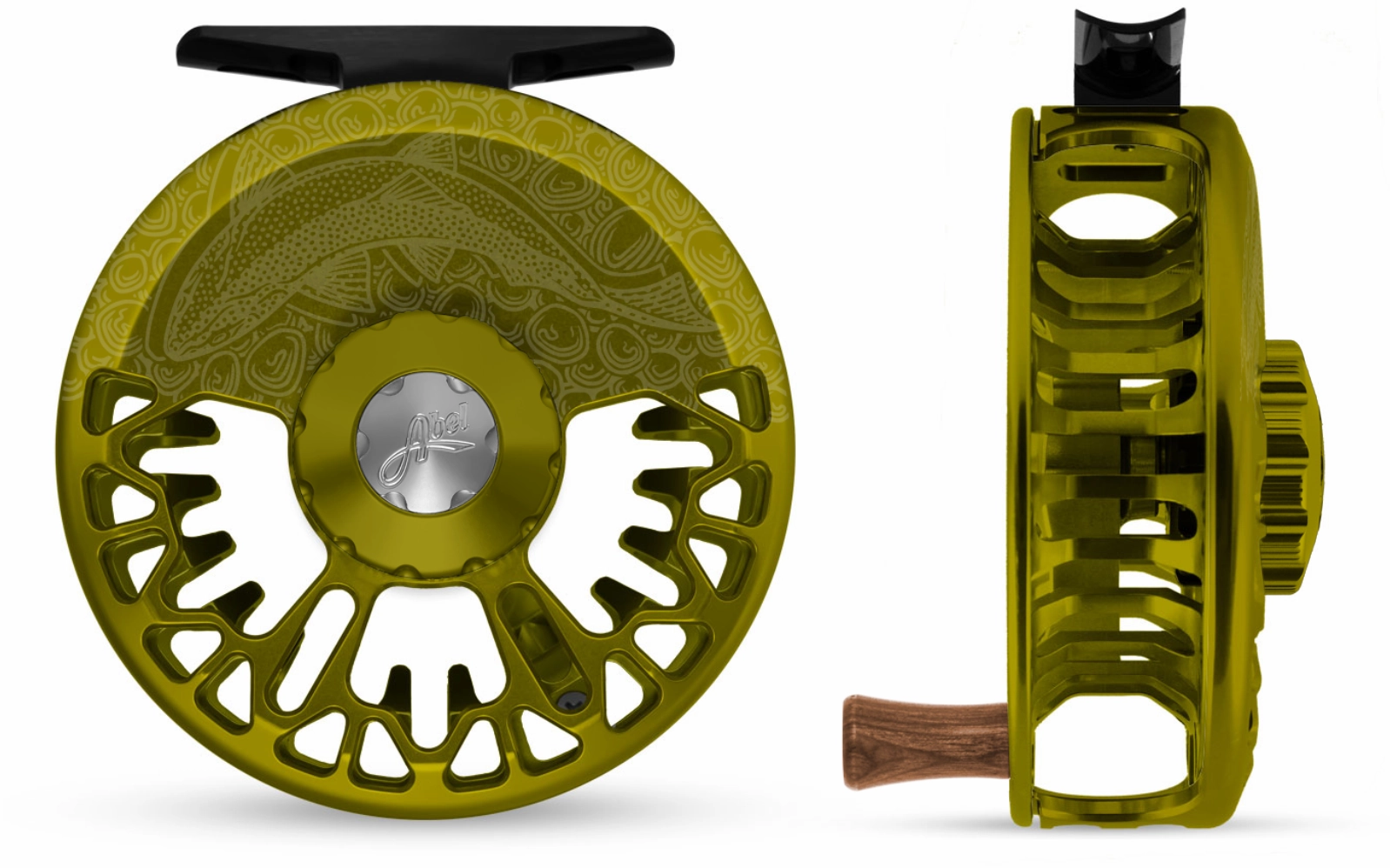 Abel Vaya Reel- Underwood Sight Fish- Olive 4/5