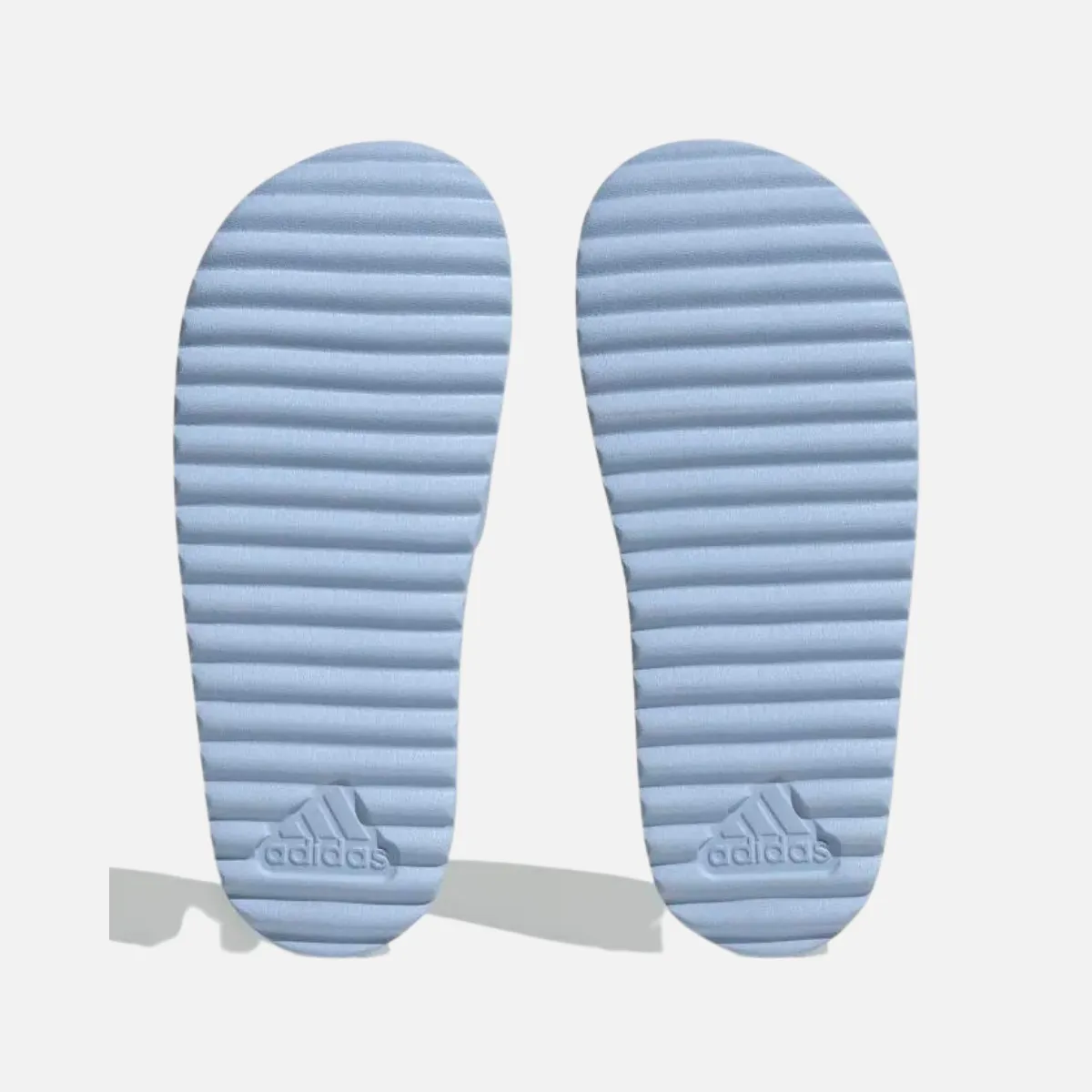 Fashion Sneakers Adidas Adilette Platform Women Sportswear Slide -Blue Dawn/Blue Fusion Met./Blue Fusion