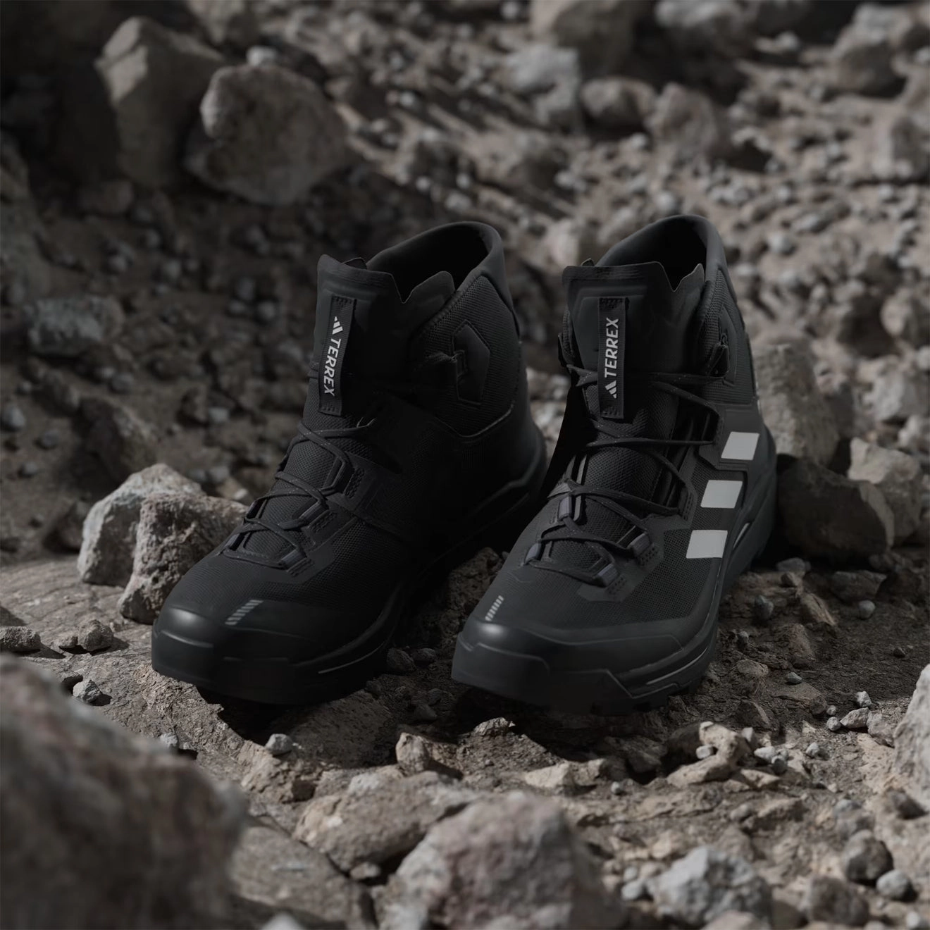 Travel Ready Comfort Technology Adidas Terrex Skychaser Tech Gore-Tex Hiking Shoes Core Black / Grey