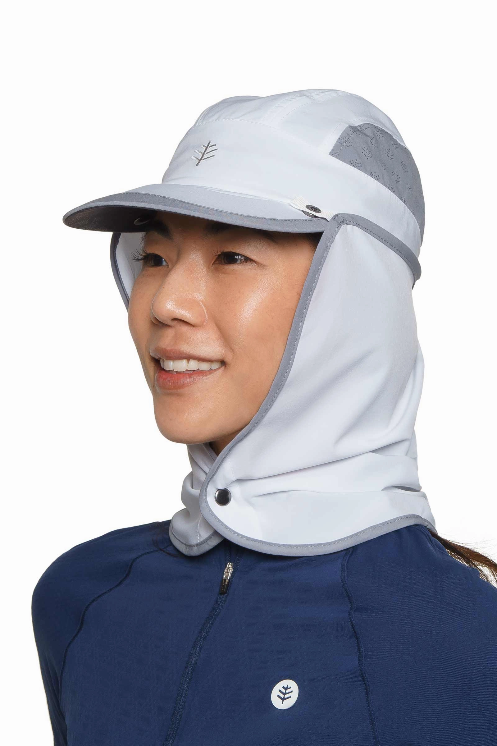 Agility Sport Cap | White/Steel Grey