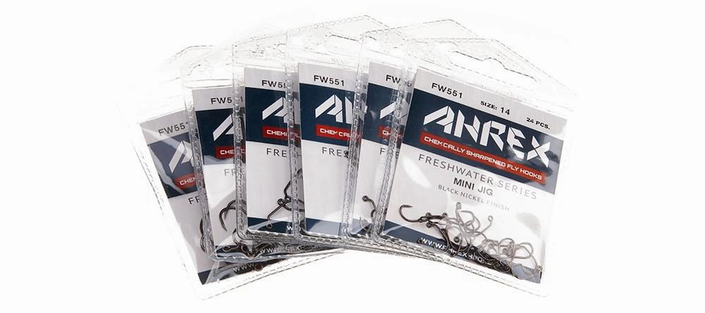 Ahrex Fw551 Mini Jig Barbless Hook 24 pack