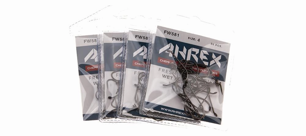 Ahrex FW 581 Wet Fly Barbless Hook 24 pack