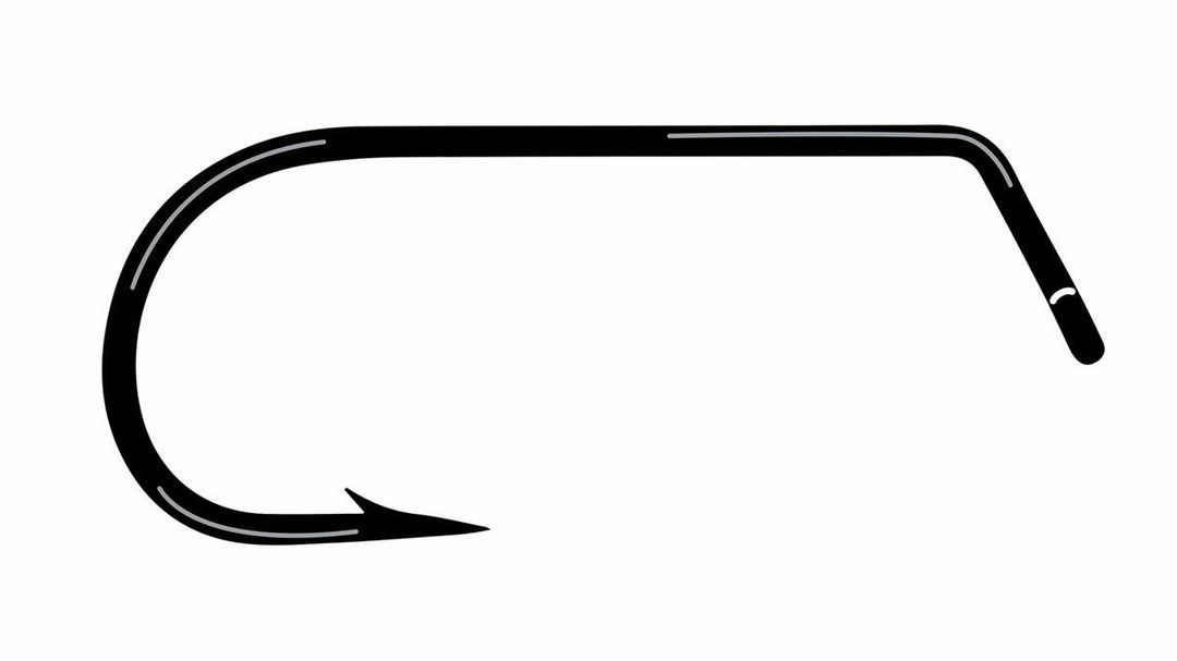 Ahrex Pr370 60 Degree Bent Streamer Hook 8 pack