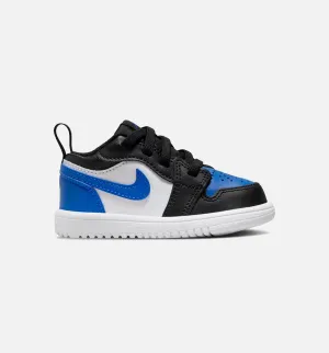 Air Jordan 1 Low Alt Royal Toe Infant Toddler Lifestyle Shoe - Black/White/Royal Blue Eco Friendly Modern Classic