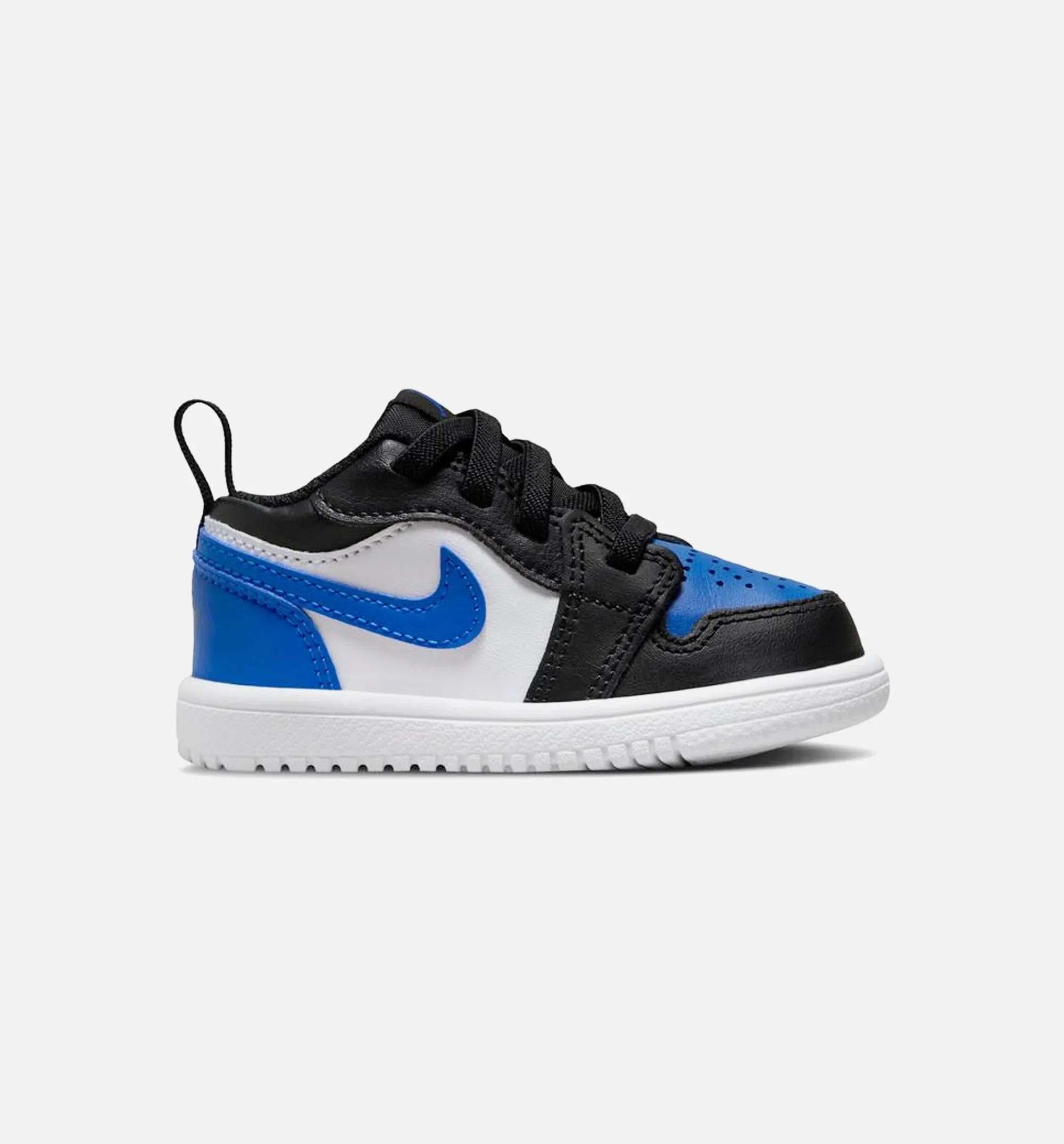 Air Jordan 1 Low Alt Royal Toe Infant Toddler Lifestyle Shoe - Black/White/Royal Blue Eco Friendly Modern Classic