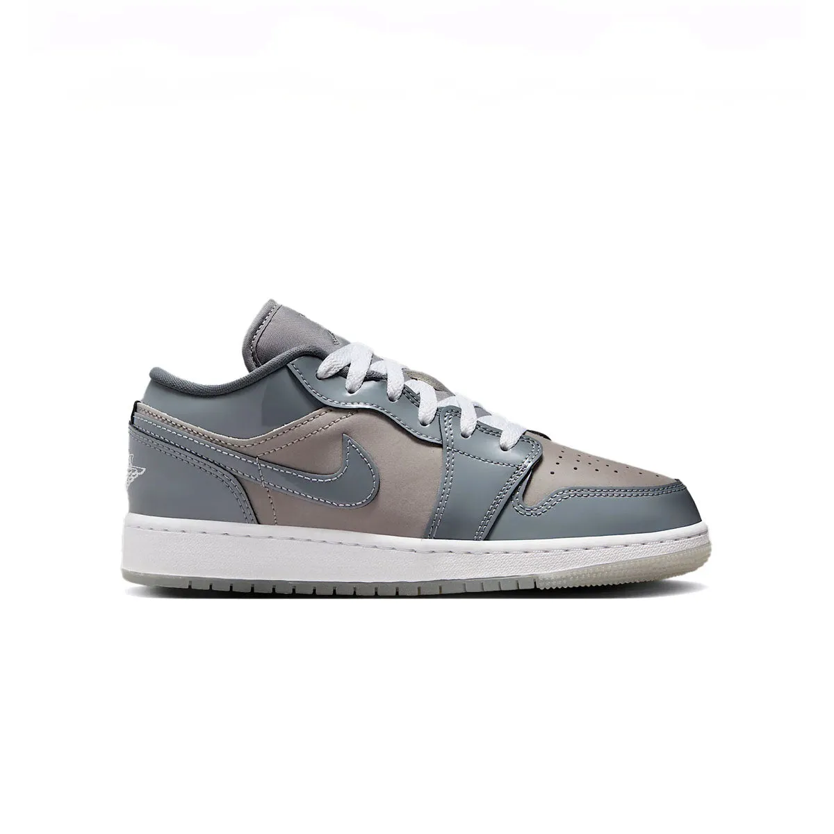 Durable Air Jordan 1 Low Se 'Patent Cool Grey'