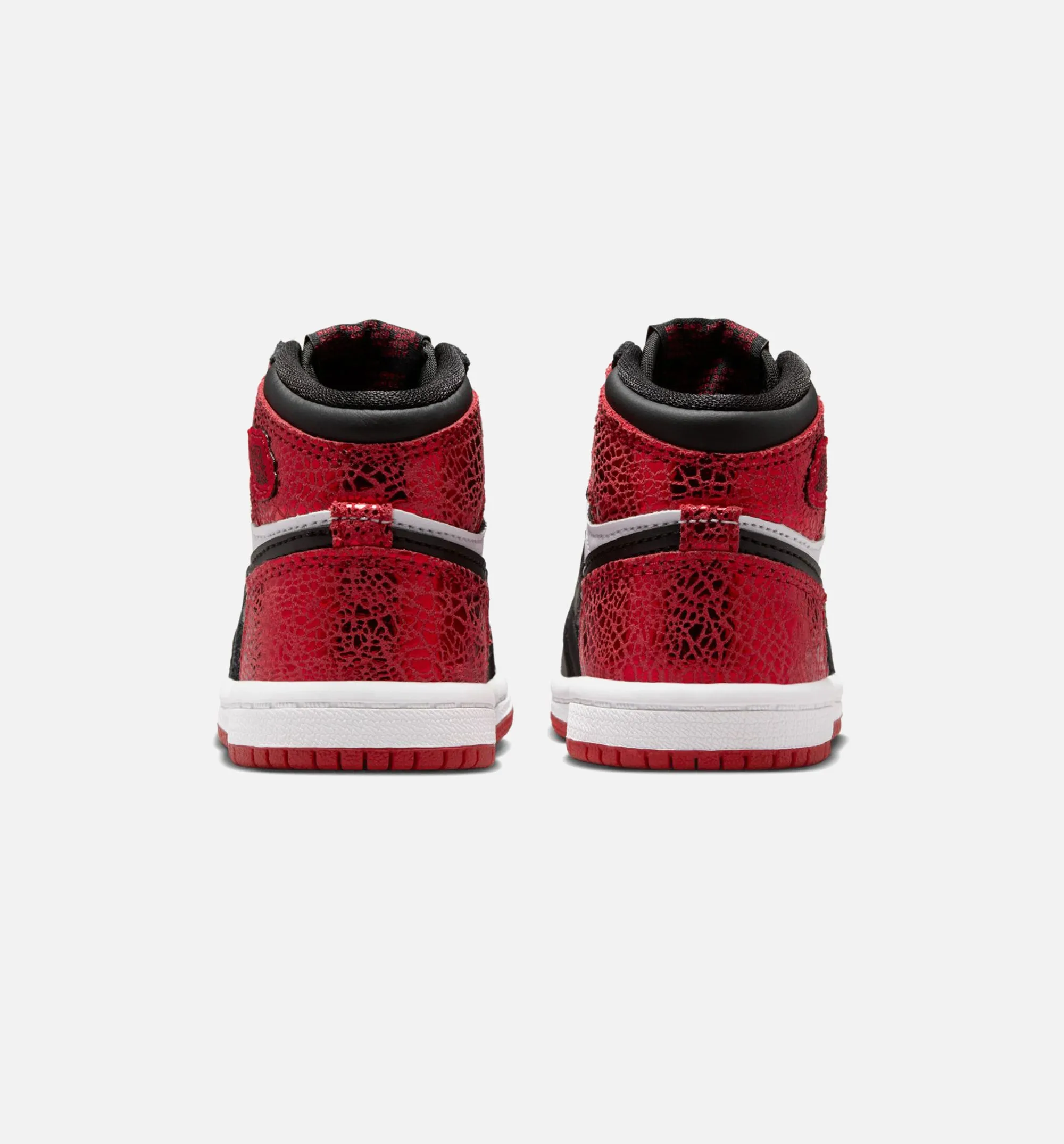 Timeless Air Jordan 1 Retro High Og Ruby Infant Toddler Lifestyle Shoe - Varsity Red/Black/White