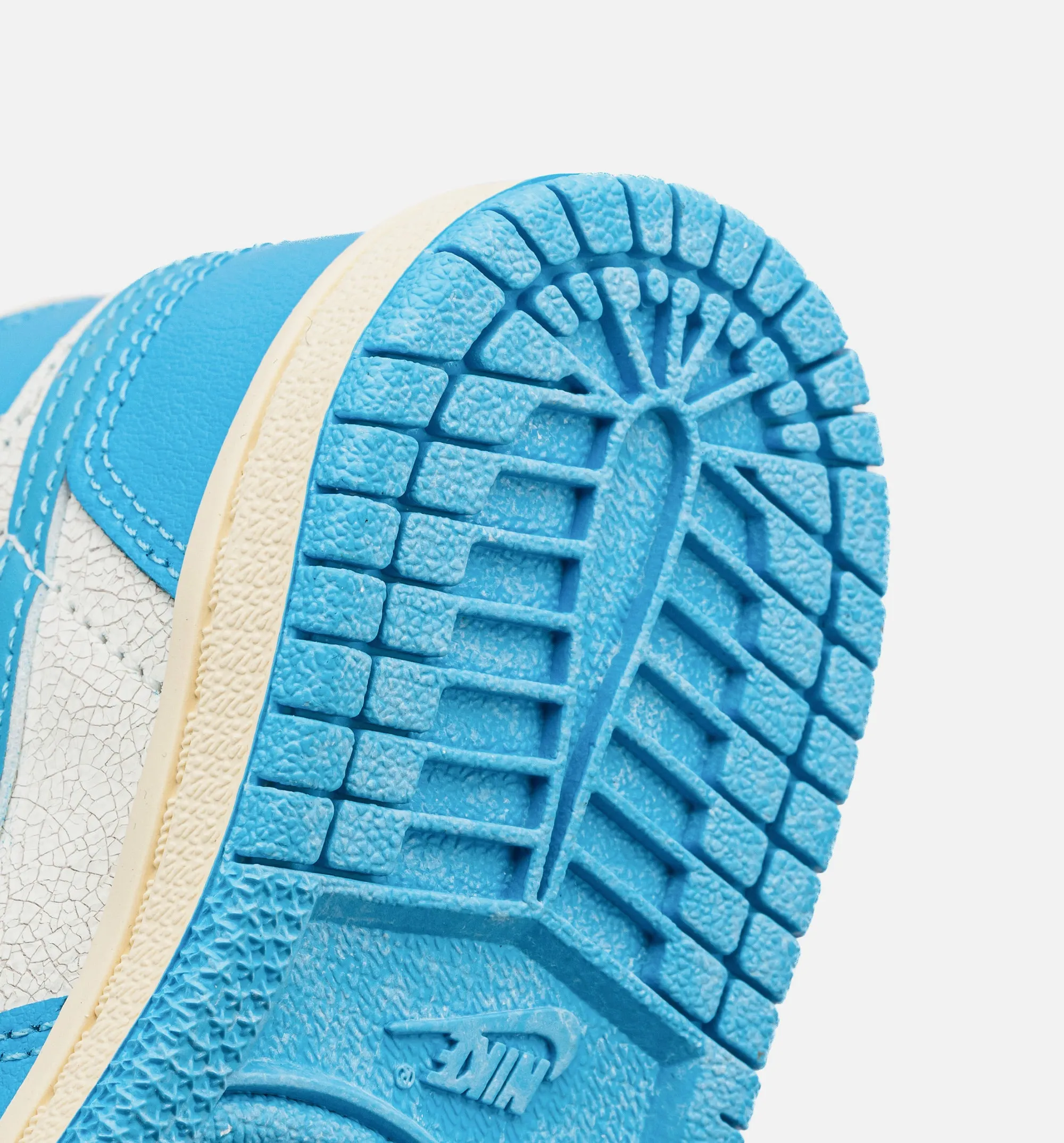 Supportive Footwear Weather Resistant Air Jordan 1 Retro High Og Unc Reimagined Infant/Toddler Shoe - Dark Powder Blue/Sail Free Shipping