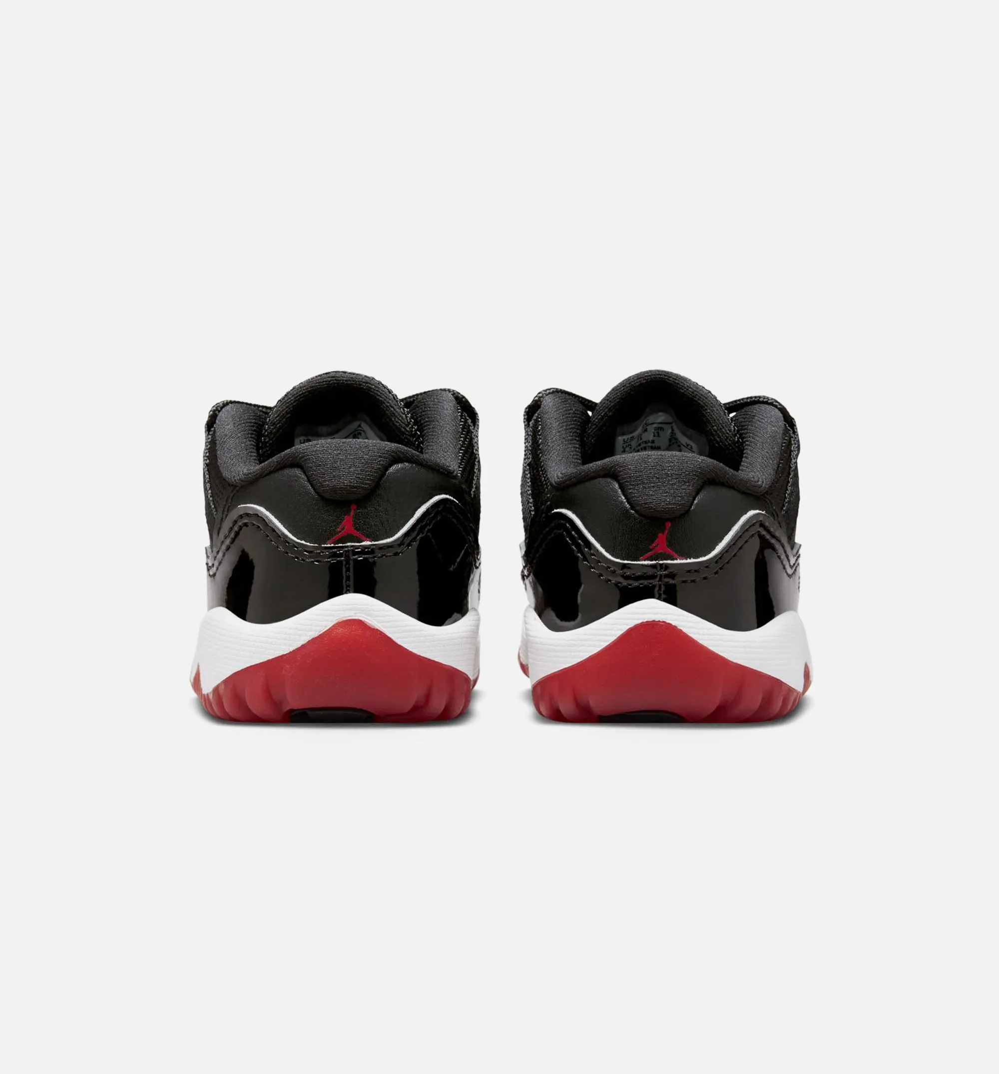 Sporty Style Air Jordan 11 Retro Bred Infant Toddler Lifestyle Shoe - Black/Varsity Red/White
