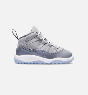 Air Jordan 11 Retro Cool Grey Infant Toddler Lifestyle Shoe - Medium Gray/Mulit Limit One Per Customer Ergonomic Travel Ready