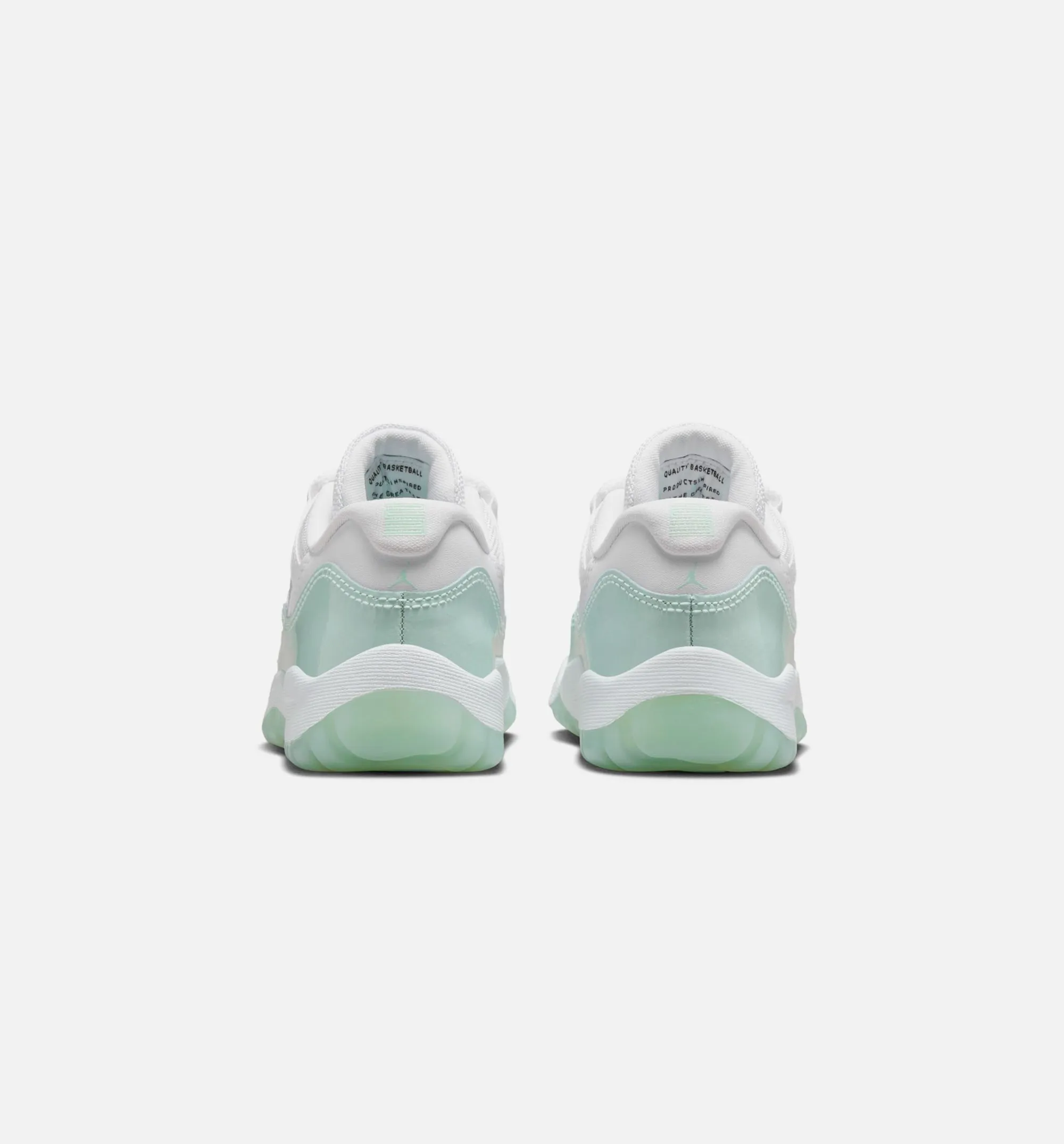 Comfort Heel Air Jordan 11 Retro Low Igloo Preschool Lifestyle Shoe - White/Igloo