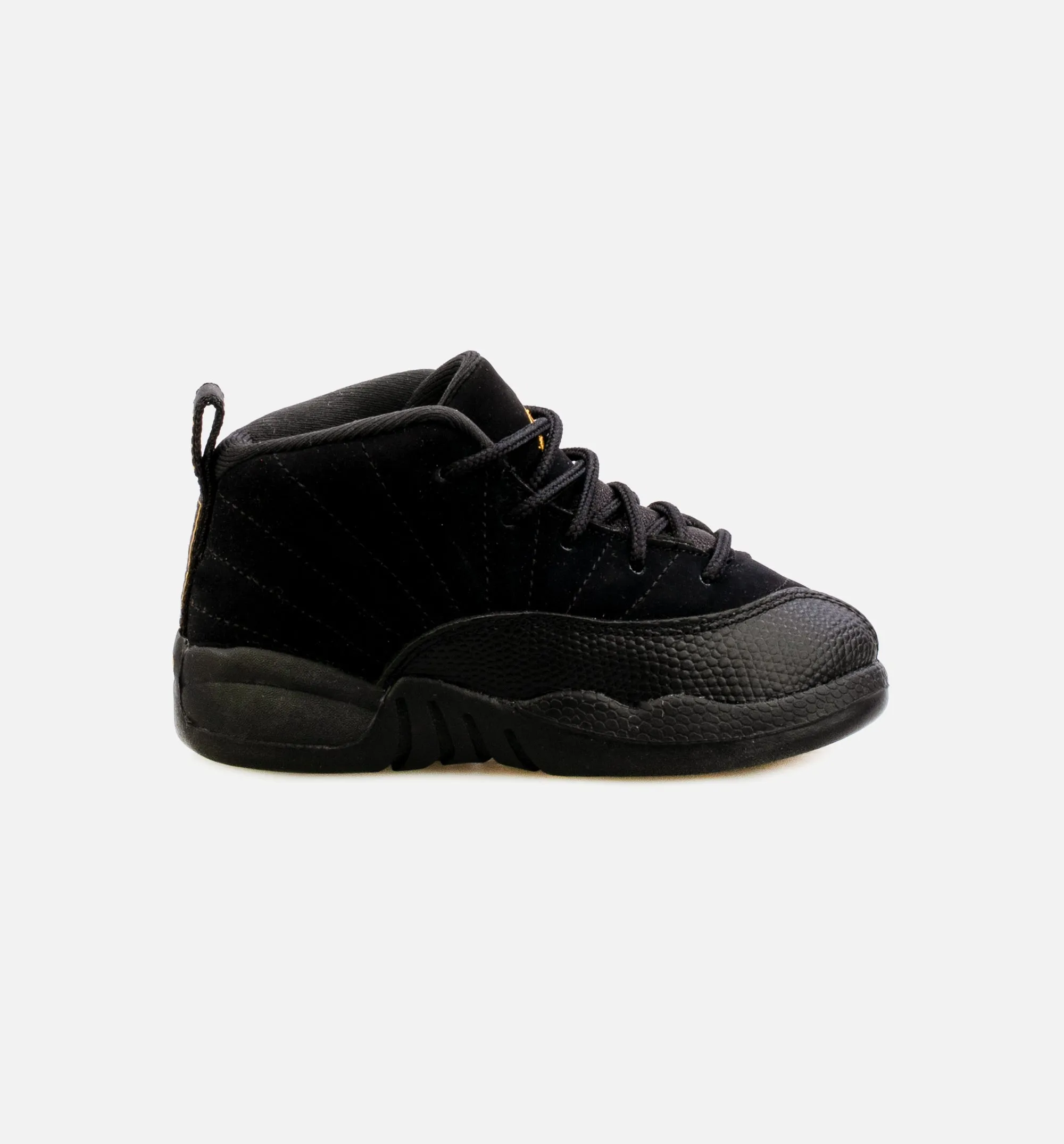 Air Jordan 12 Retro Black Taxi Infant Toddler Lifestyle Shoe - Black Free Shipping Daylong Comfort