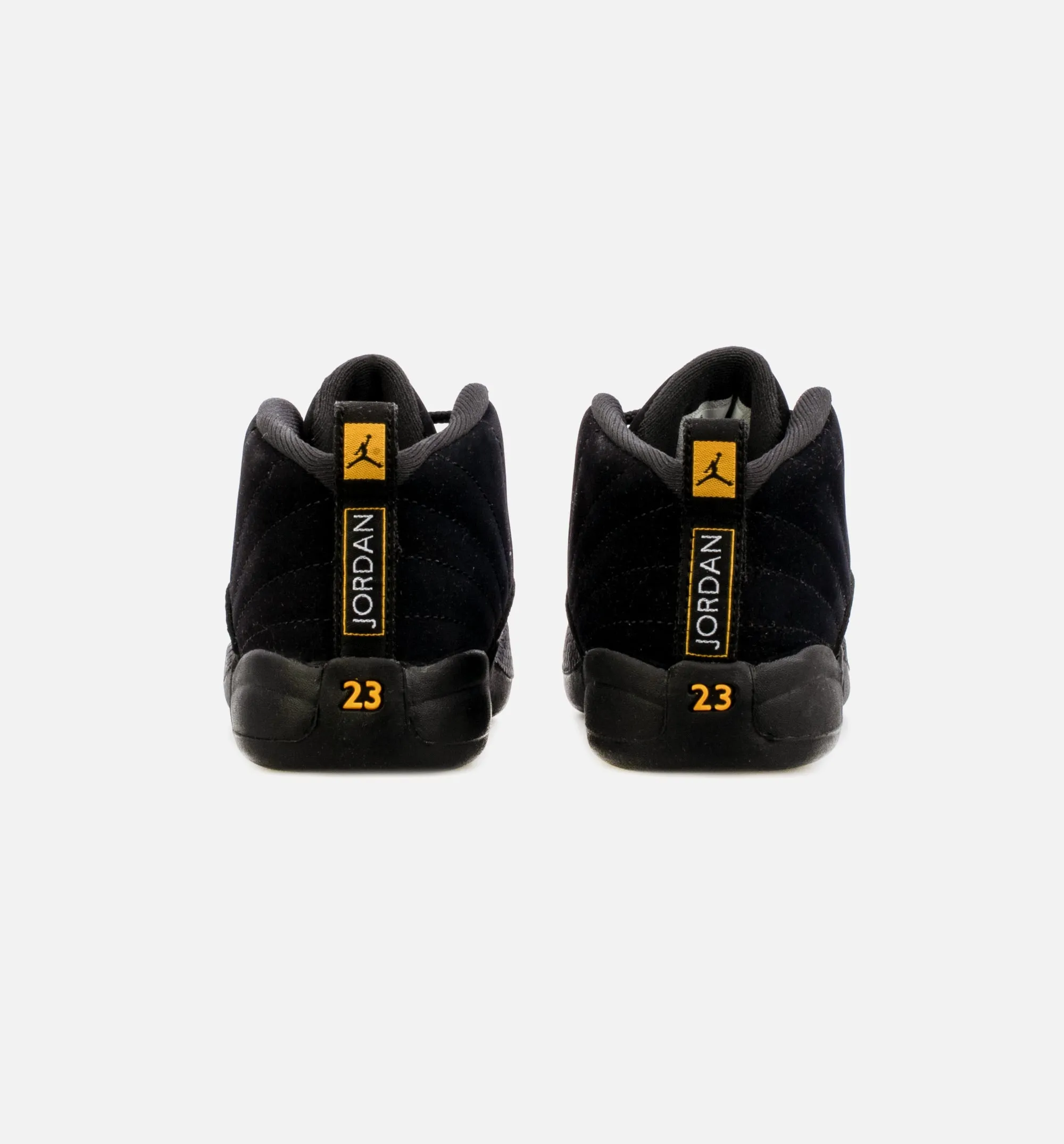 Air Jordan 12 Retro Black Taxi Infant Toddler Lifestyle Shoe - Black Free Shipping Stable Supportive