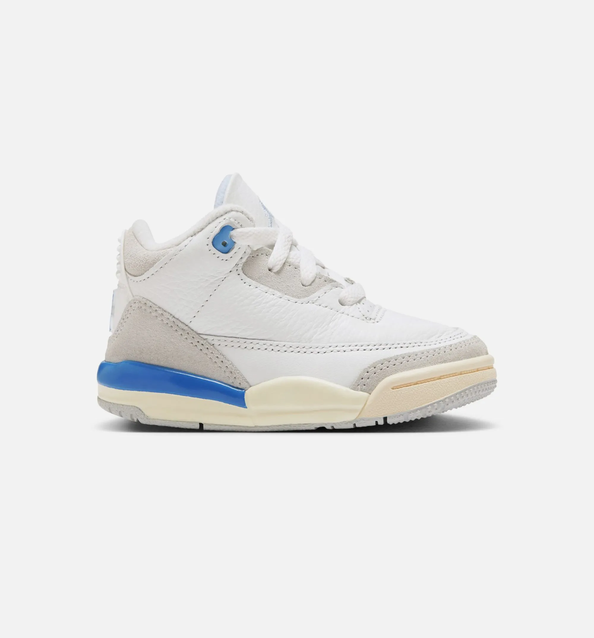 Air Jordan 3 Retro Lucky Shorts Infant Toddler Lifestyle Shoe - Summit White/Hydrogen Blue/Legend Blue Quick Dry
