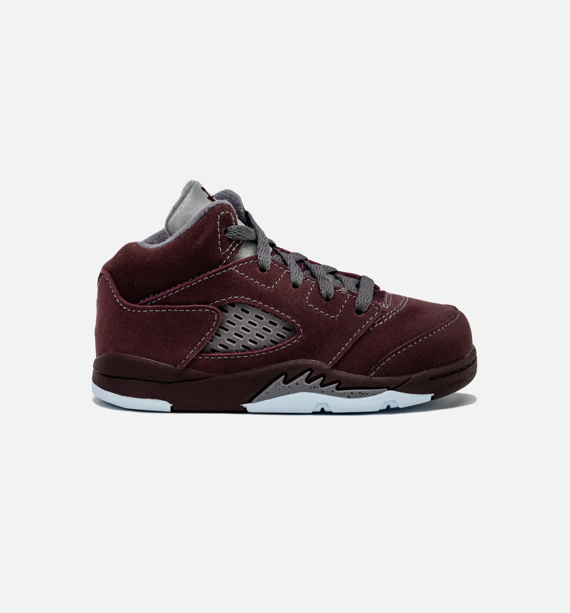 Air Jordan 5 Retro Se Burgundy Infant Toddler Lifestyle Shoe - Burgundy Grippy Soles Unisex