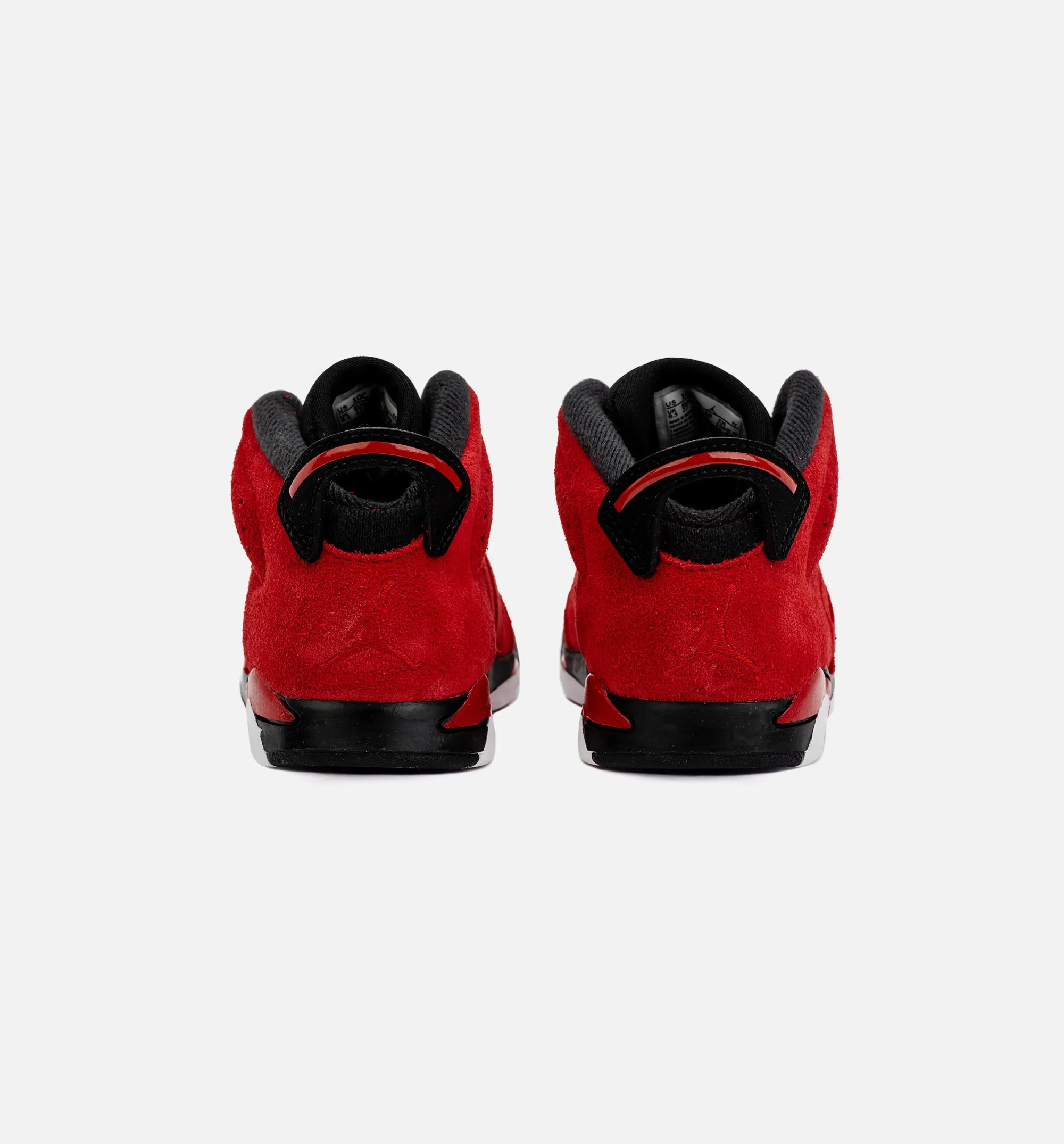 Air Jordan 6 Retro Toro Bravo Infant Toddler Lifestyle Shoe - Red/Black Cloud Comfort Supportive Footwear