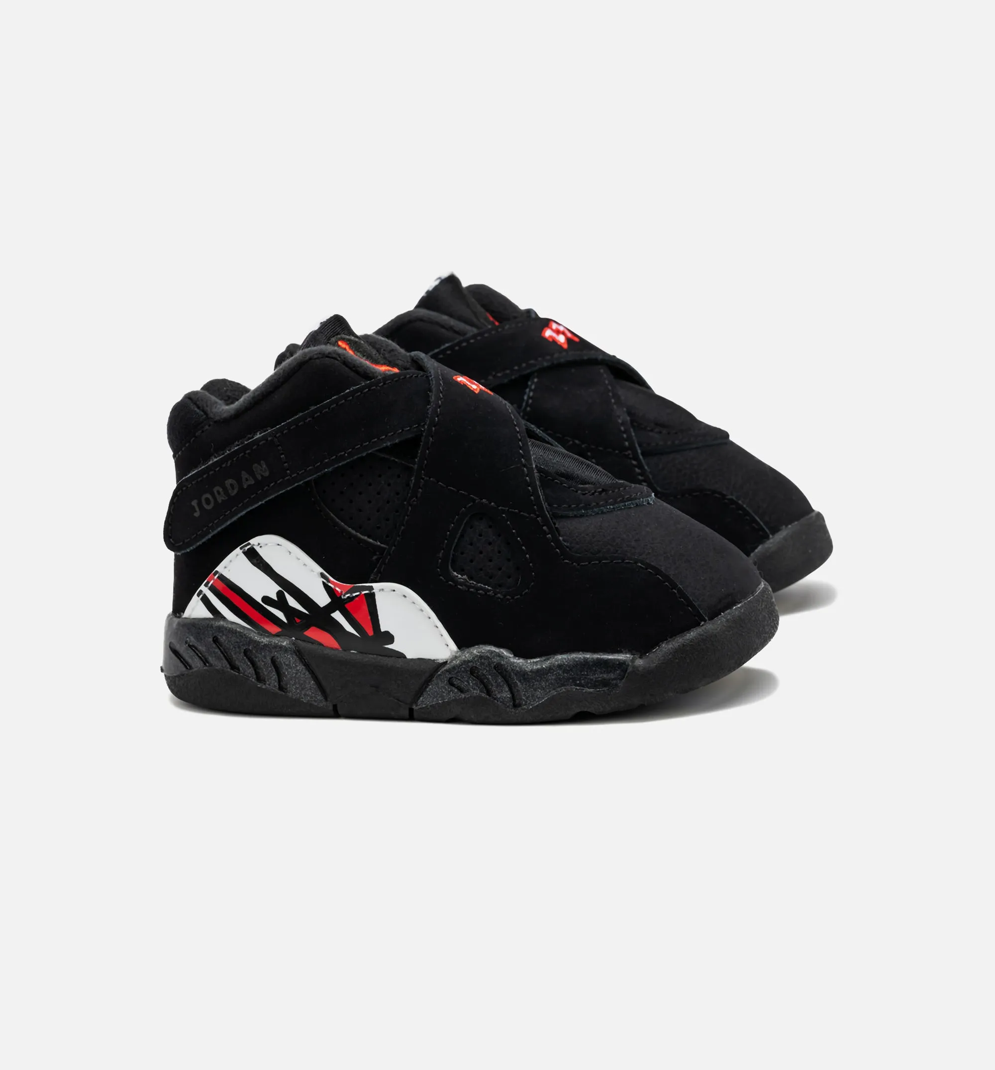 All Weather Air Jordan 8 Retro Playoffs Infant Toddler Lifestyle Shoe - Black