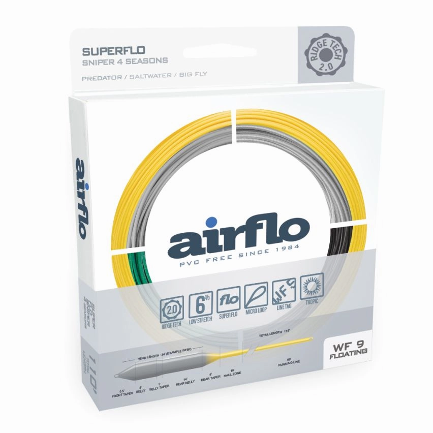 Airflo Ridge 2.0 Sniper 4 Season Fly Line
