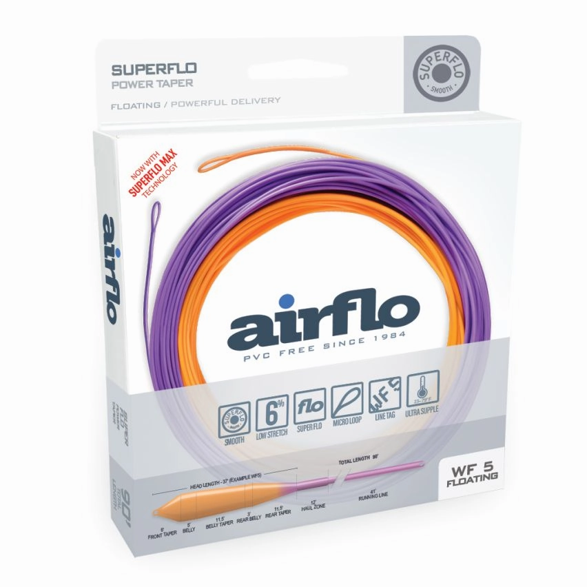 Airflo Superflo Power Taper - Smooth Fly Line
