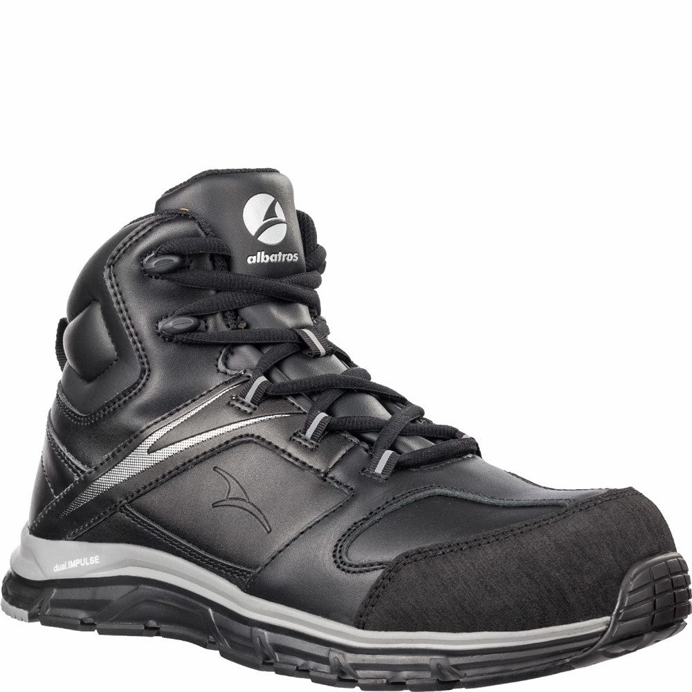 Ergonomic Unisex Shoes Albatros Vigor Impulse Mid Safety Boot