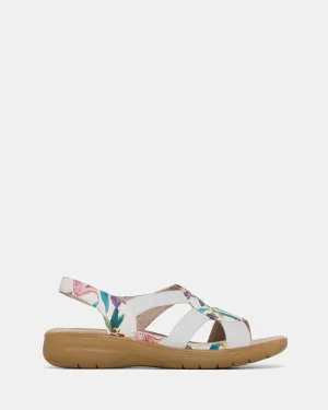 Alessia 2 Floral Slip On Shoes Non Slip