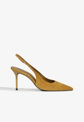 Sporty Style Alicia Sling Suede Pump