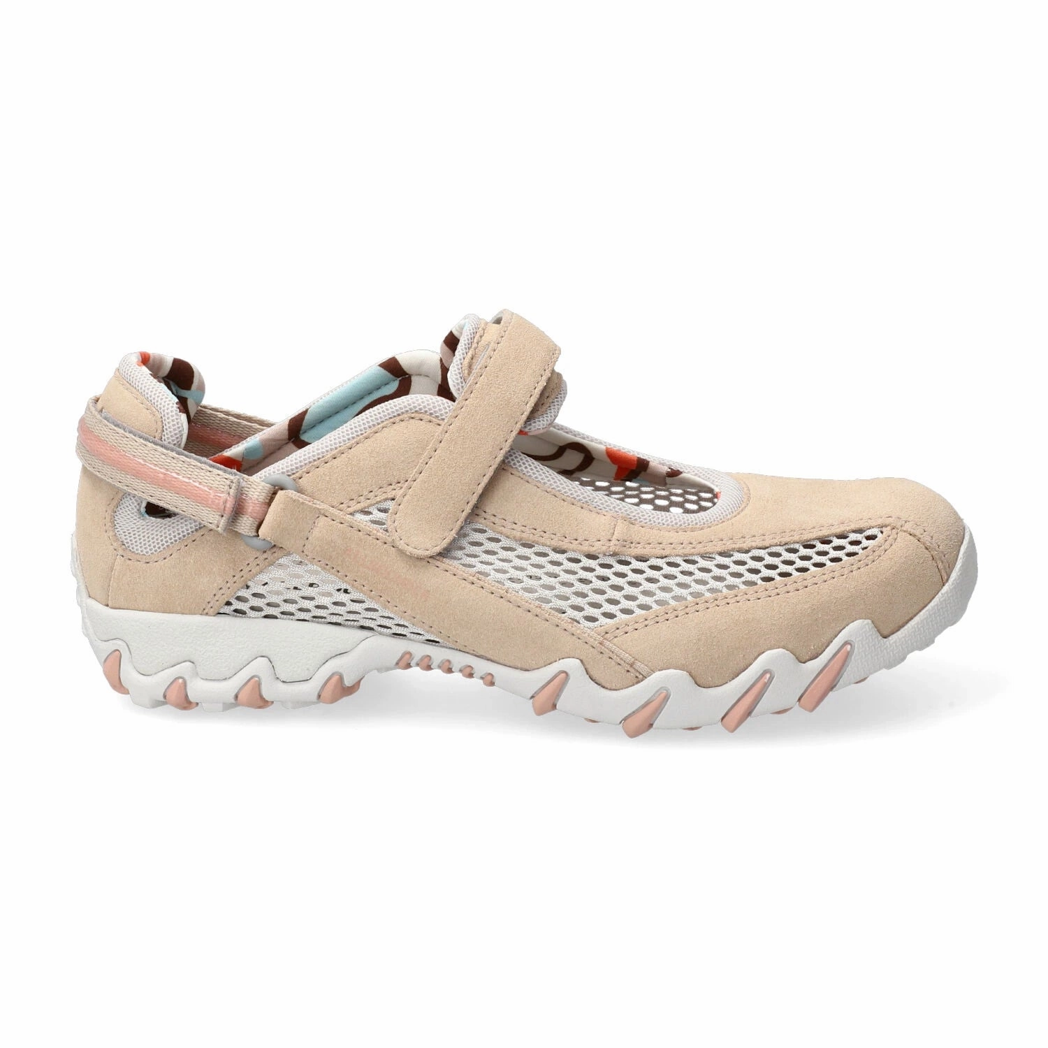 Rugged Sole Timeless All-Rounder | Casual Shoes | Women | Niro C. Suede 12/O. Mesh 61 Sahara/Nimbus Cloud