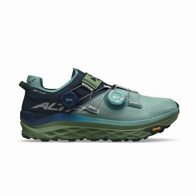 Altra Mont Blanc Boa | Blue / Green | Womens All Day Comfort Supportive Shoes