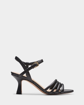 Amali May Black Leather Ergonomic