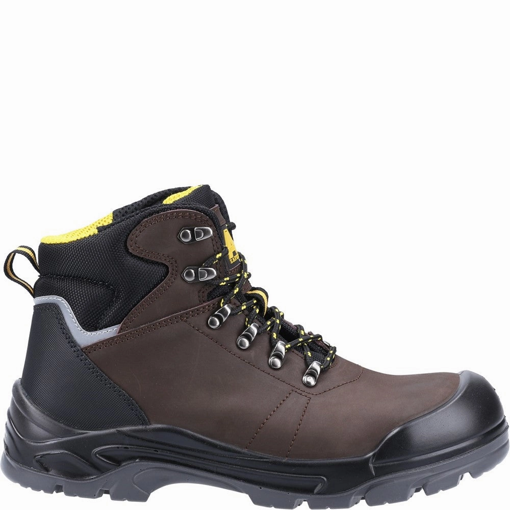 Moisture Wicking Rugged Sole Amblers Safety As203 Laymore Water Resistant Leather Safety Boot