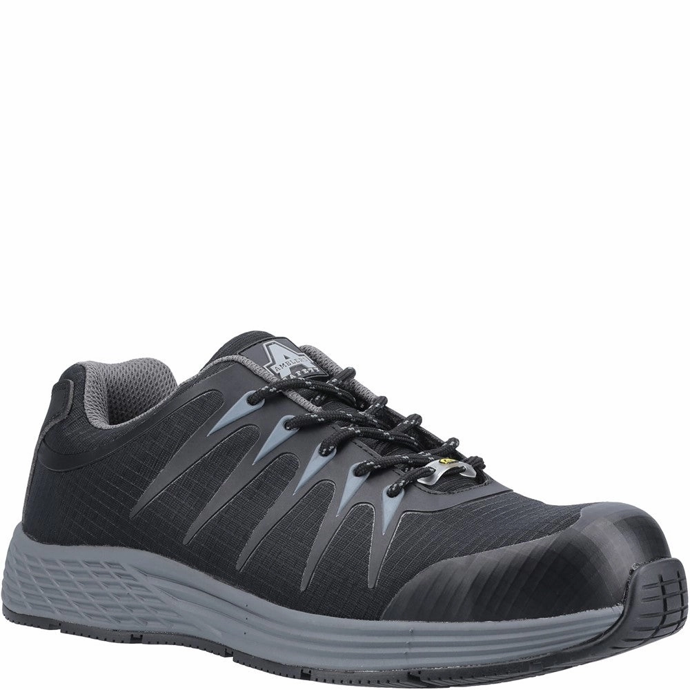 Amblers Safety As717C Safety Trainer Leather Shoes All Day Comfort