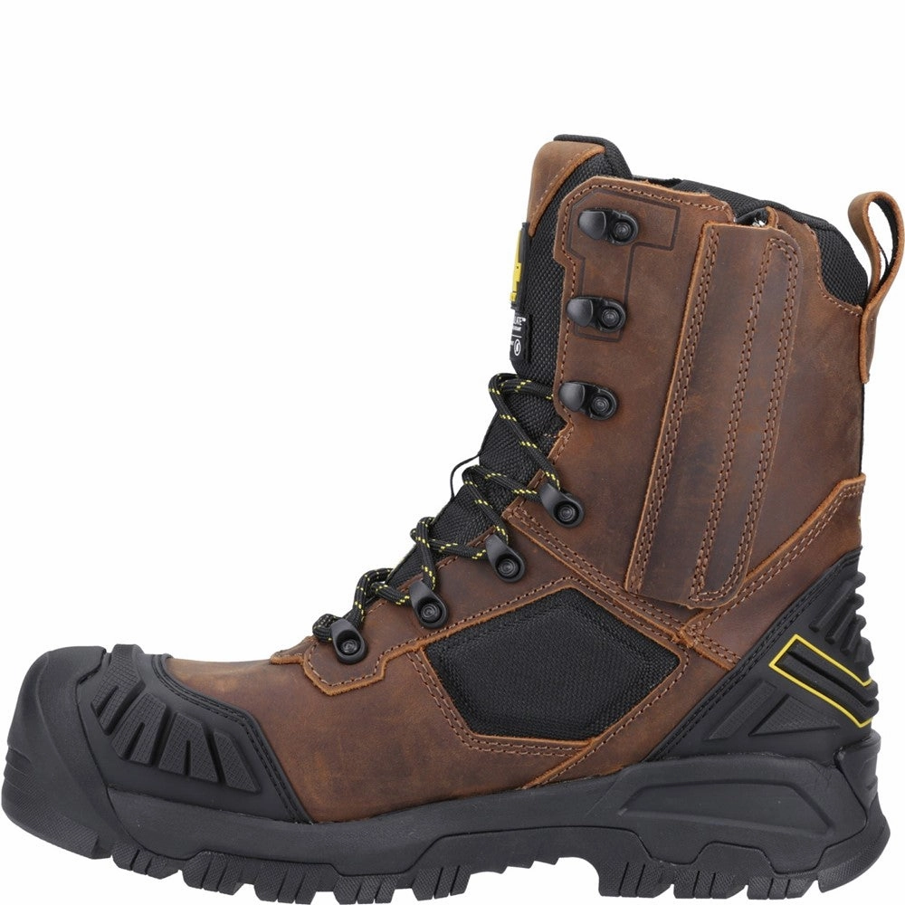 Orthotic Friendly Rugged Sole Amblers Safety As964C Detonate Safety Boot