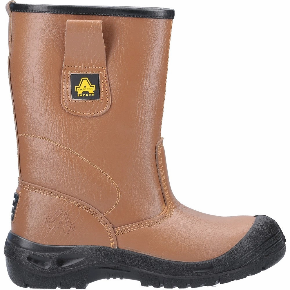 Amblers Safety Fs142 Water Resistant Pull On Safety Rigger Boot Stable Smart Casual Footwear