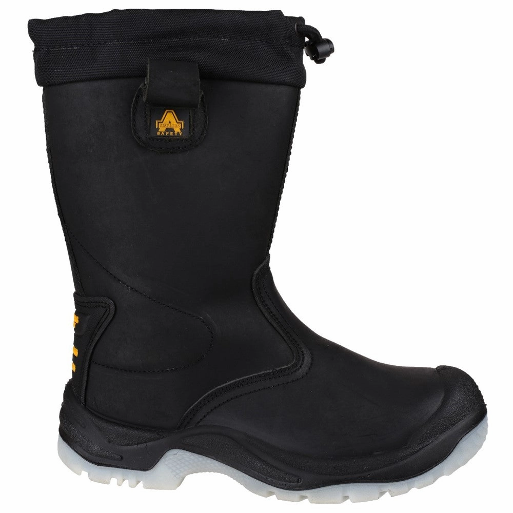 Amblers Safety Fs209 Water Resistant Pull On Safety Rigger Boot Relaxed Fit Footwear Canvas Shoes