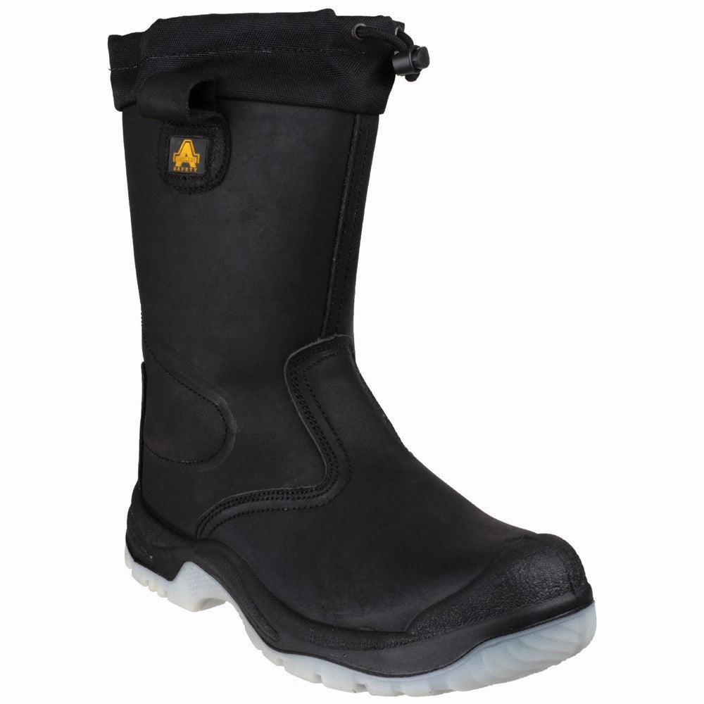 Sustainable Shoes Amblers Safety Fs209 Water Resistant Pull On Safety Rigger Boot