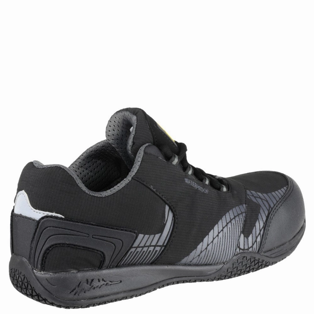 Amblers Safety Fs29C Waterproof Metal Free Non Leather Safety Trainer Orthotic Friendly Stable