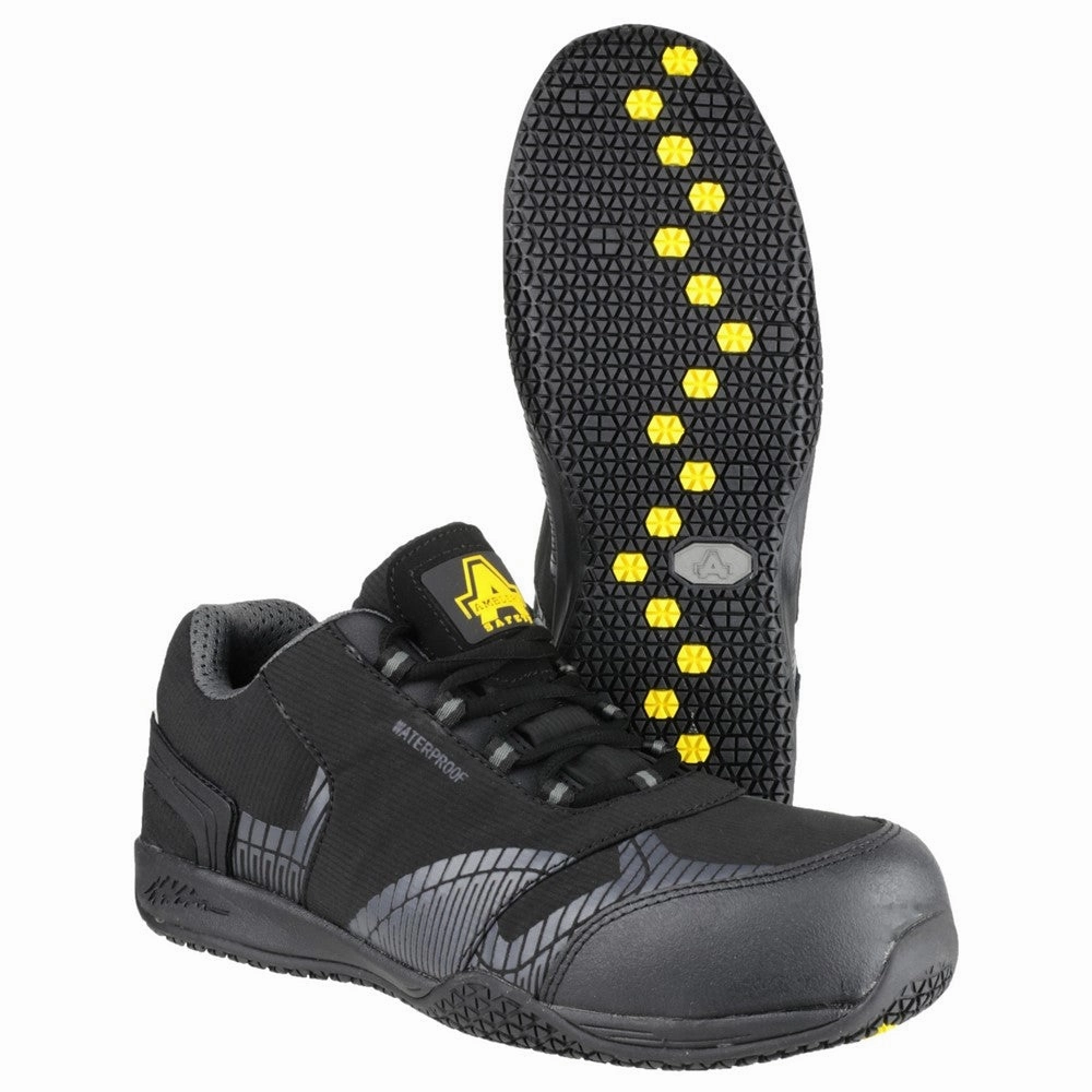 Cushioned Amblers Safety Fs29C Waterproof Metal Free Non Leather Safety Trainer