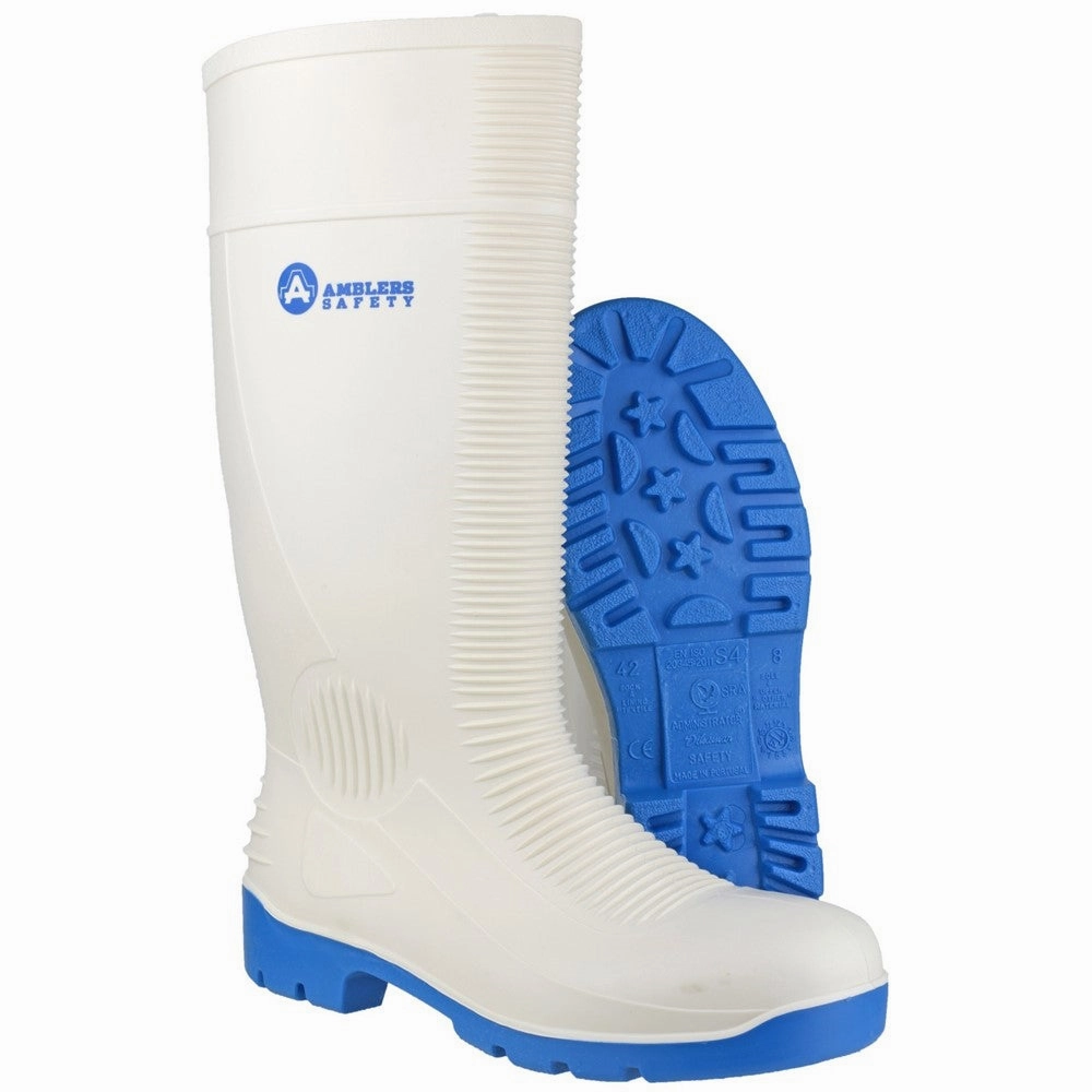 Statement Footwear Minimalist Amblers Safety Fs98 Steel Toe Food Safety Wellington