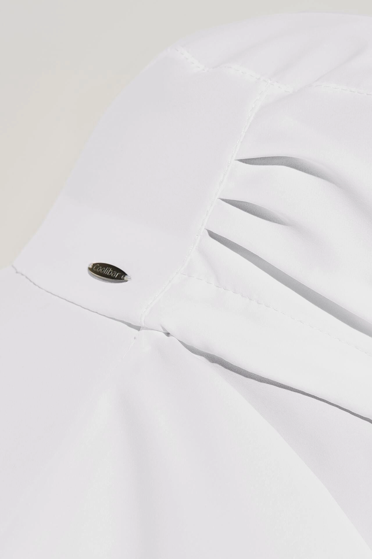 Anastasia Elegant Full Coverage Hat | White