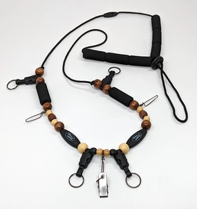 Anglers Image Deluxe Beaded Lanyard