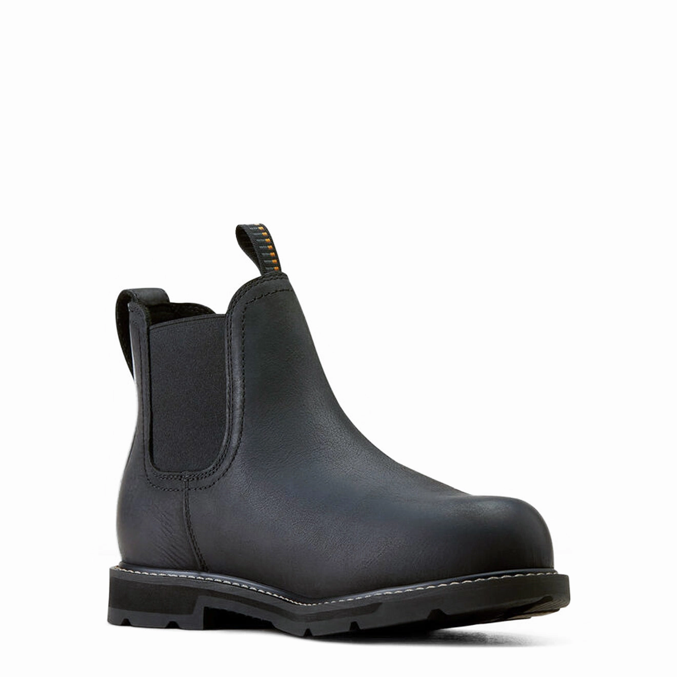 Ariat Groundbreaker Chelsea Waterproof Steel Toe Work Boot Black Travel Shoes Functional Footwear