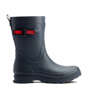 Ariat Womens Kelmarsh Mid Wellington Navy Smart Casual Footwear